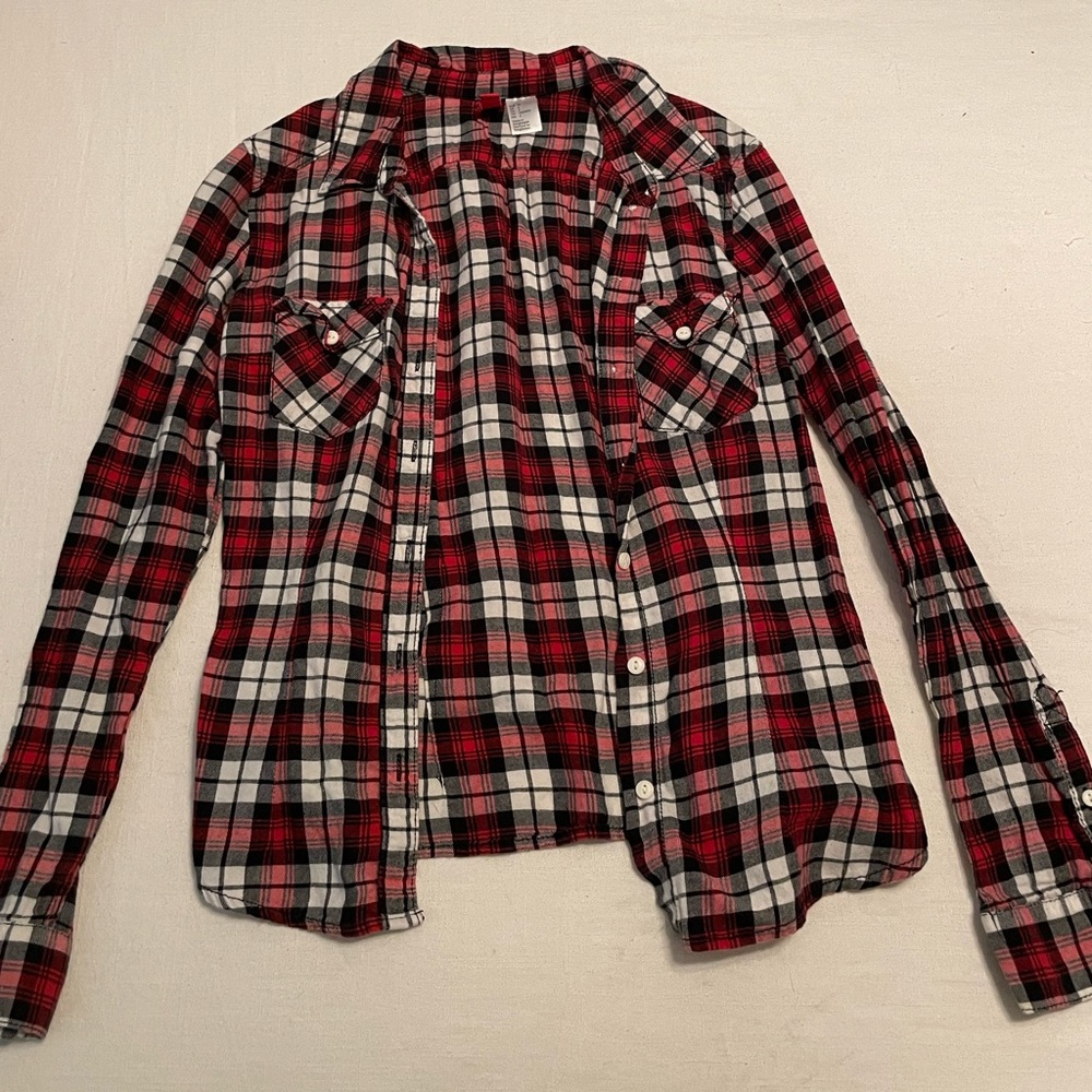 H&M paid button up size 4